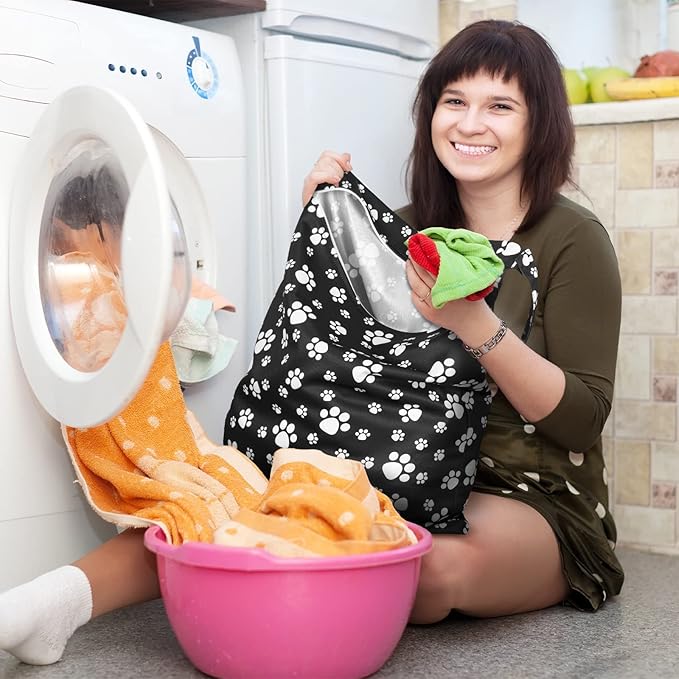 Shappy 2 Pcs Large Travel Laundry Bag Washable Waterproof Wet Dry Large Dirty