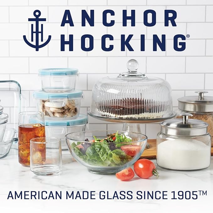 Anchor Hocking 18 Piece Glass Storage Containers