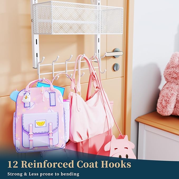 Consumest Over The Door Hooks Organizer