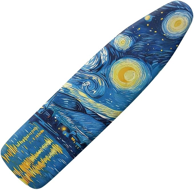 Starry Sky Ironing Board Cover and Pad Stretch Thick Padding Heavy Duty Iron