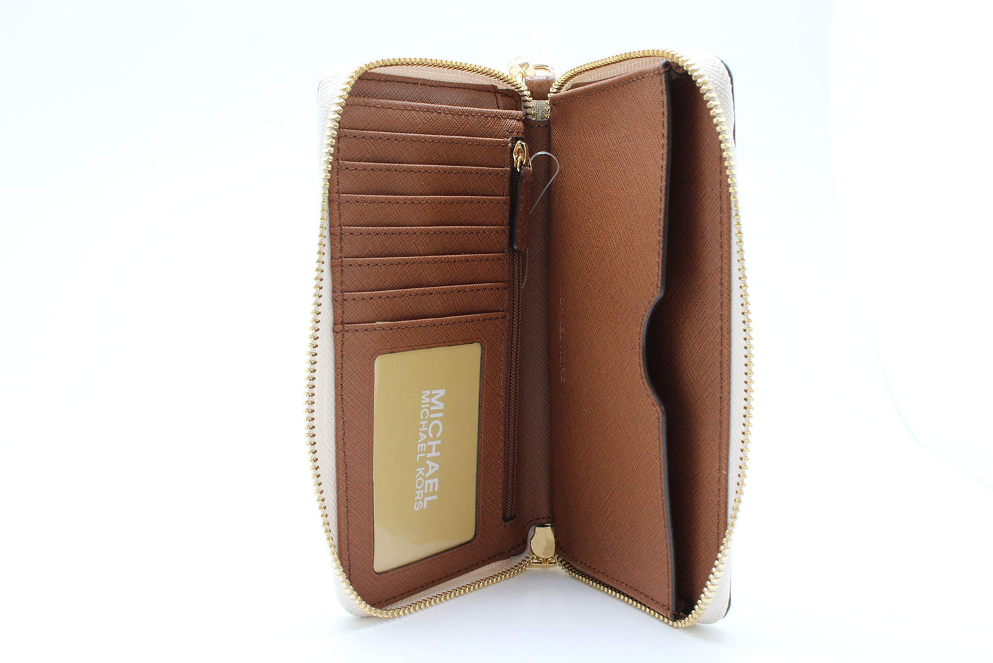Michael Kors Women's Jet Set Travel Multifunction Phone Case