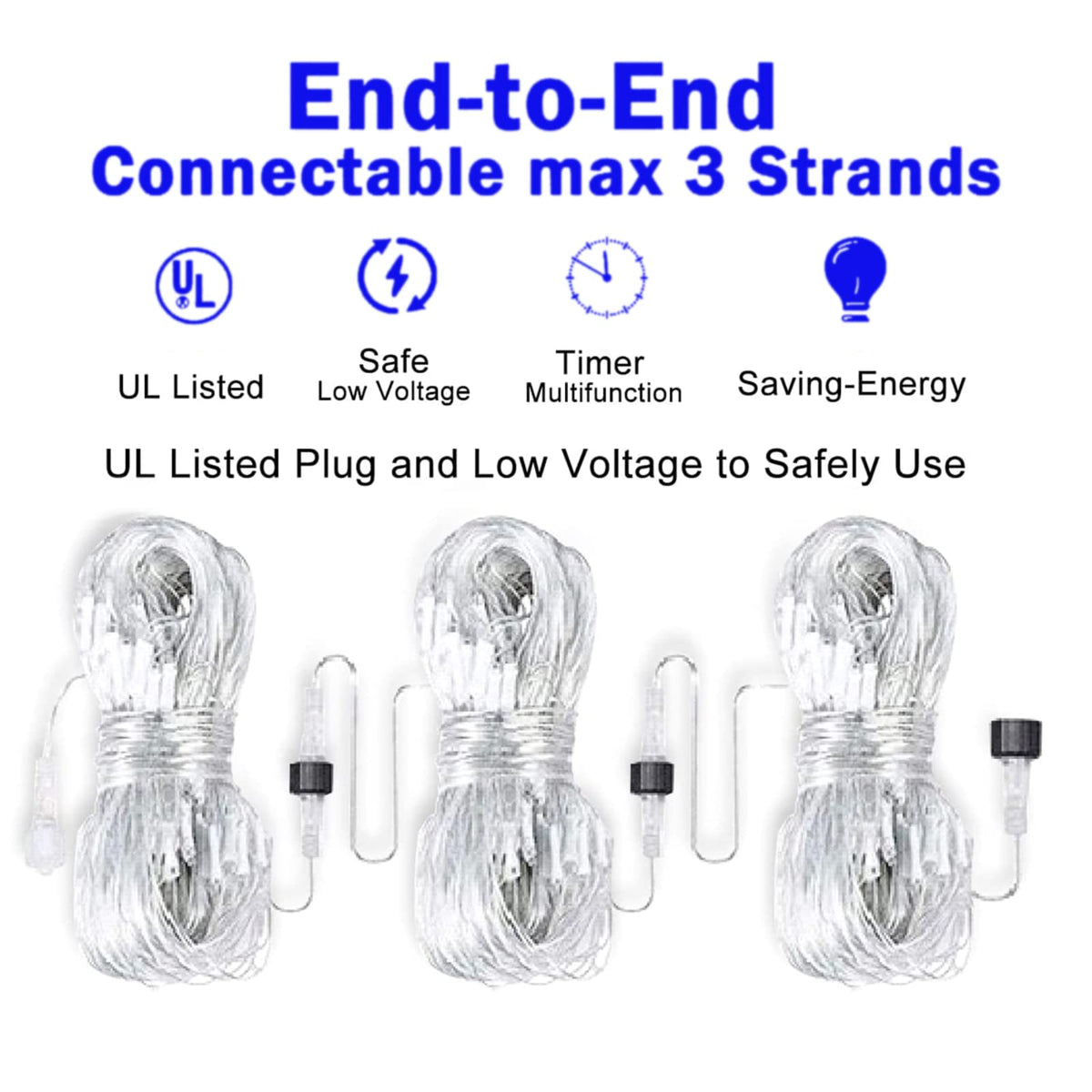 LED Net lights, 200 LED Christmas Light Fairy String Decorative Mesh Warm White for Cocktail Party Birthday BBQ Bistro Cafe 9.8ftx 6.6ft