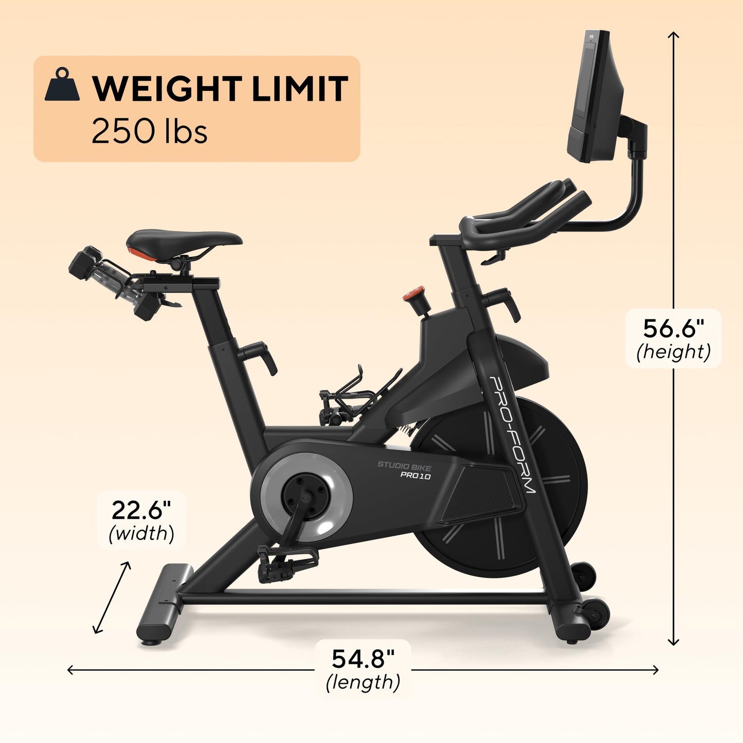ProForm Carbon Pro10 Studio Bike