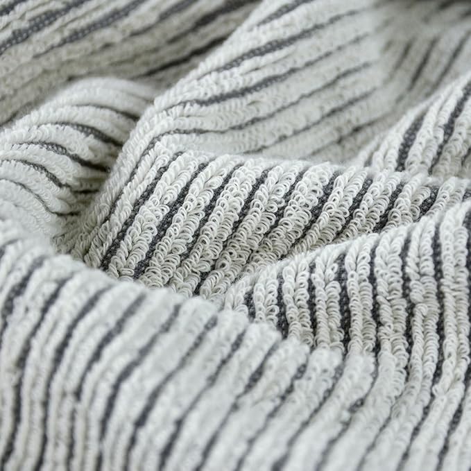 Cleanbear Gray Hand Towels for Bathroom
