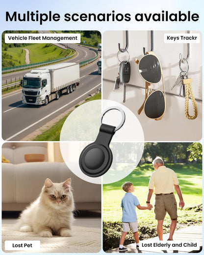 GPS Tracker Device for Car and Vehicles: Mini Hidden Magnetic no Subscription Trackers for Tracking Kids Elderly Vehicle pet - Real Time Location Track Devices no Monthly Fee for Android and iPhone