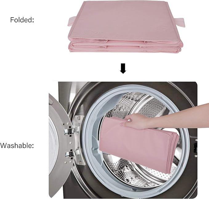 GRANNY SAYS 3-Shelf Hanging Closet Organizer, Collapsible Closet Hanging Shelves