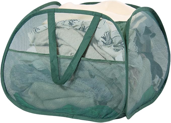 Collapsible Laundry Basket, 90L Foldable Pop-up Laundry Hamper