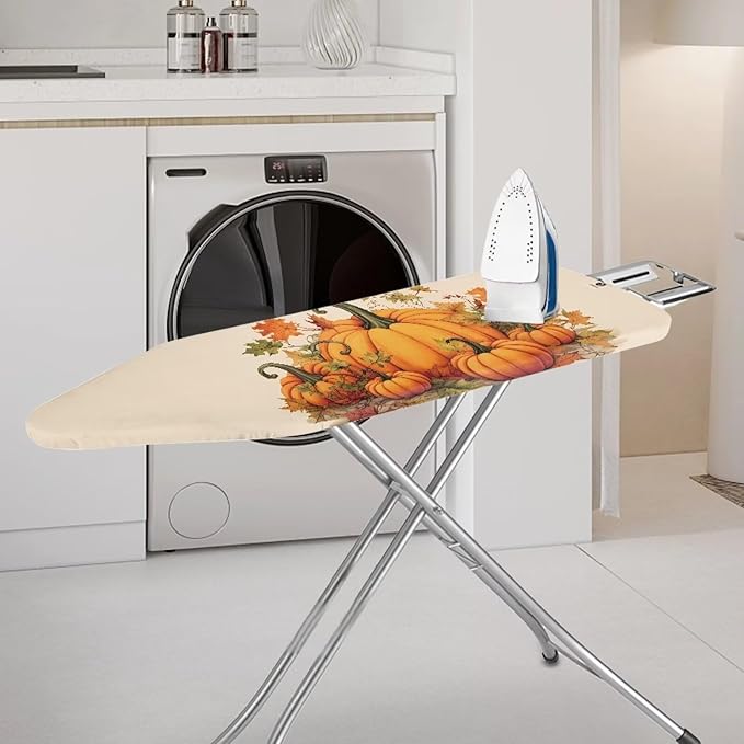 Pumpkin Ironing Board Cover Stain Resistant and Scorch Easy Installation