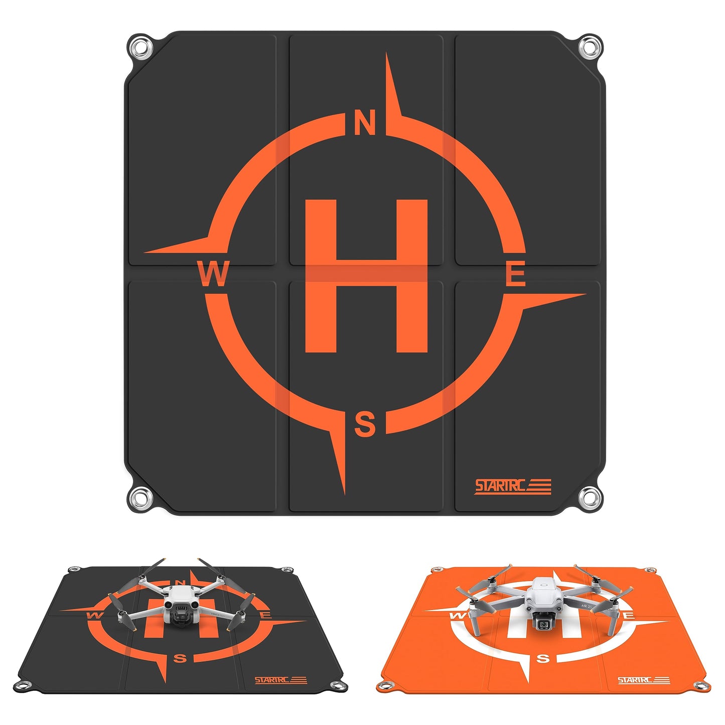 STARTRC Drone Landing Pad Pro, Waterproof Portable Helipad for DJI Neo/Mini 4 Pro/Mini 4K/Mini 2 SE/Avata 2/Air 3/Mini 3 Pro Drone Universal(22-inch/55cm)