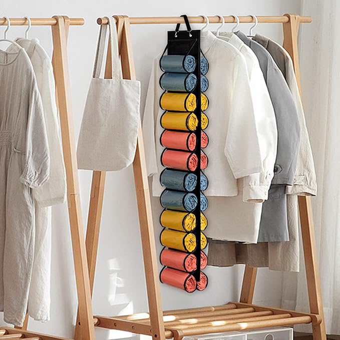 Lirex Hanging Yoga Legging Storage Organizer