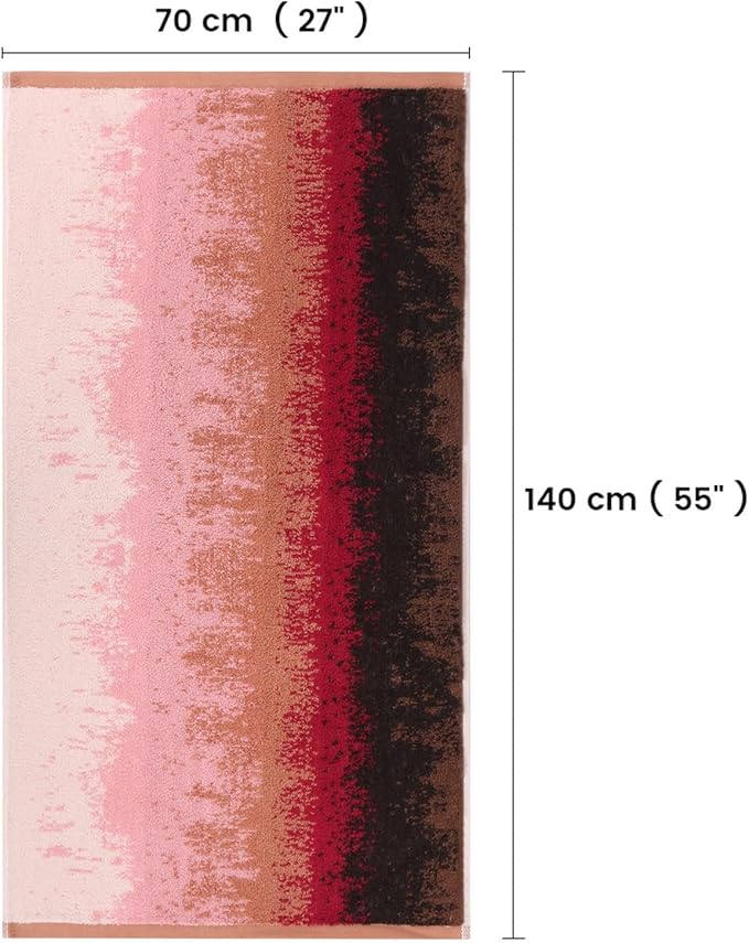 SEMAXE Luxury Bath Towel for Bathroom, 100% Cotton Towel