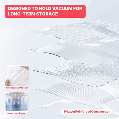 IDEATECH 12Pack Vacuum Storage Bags with Electric Pump, Jumbo Vacuum Seal Bags for Clothing, Bedding & Blankets, Heavy Duty Compression Space Saver Bags with Airtight Seal, Seasonal Storage-4M+4L+4XL