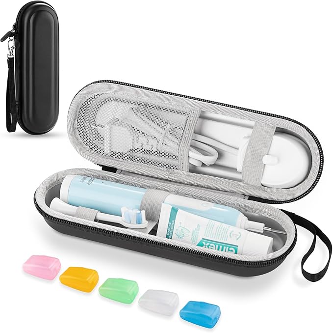 Toothbrush Travel Case for Oral B/Oral-B Pro 1000 1500 5000 7000 & Philips