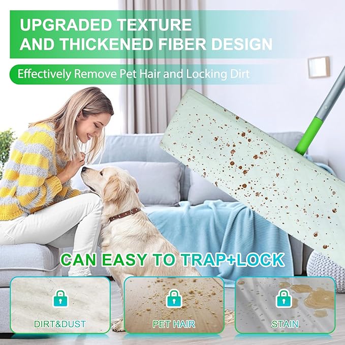 40 Count XL Wet Mopping Cloths for Swiffer Sweeper XL Mop