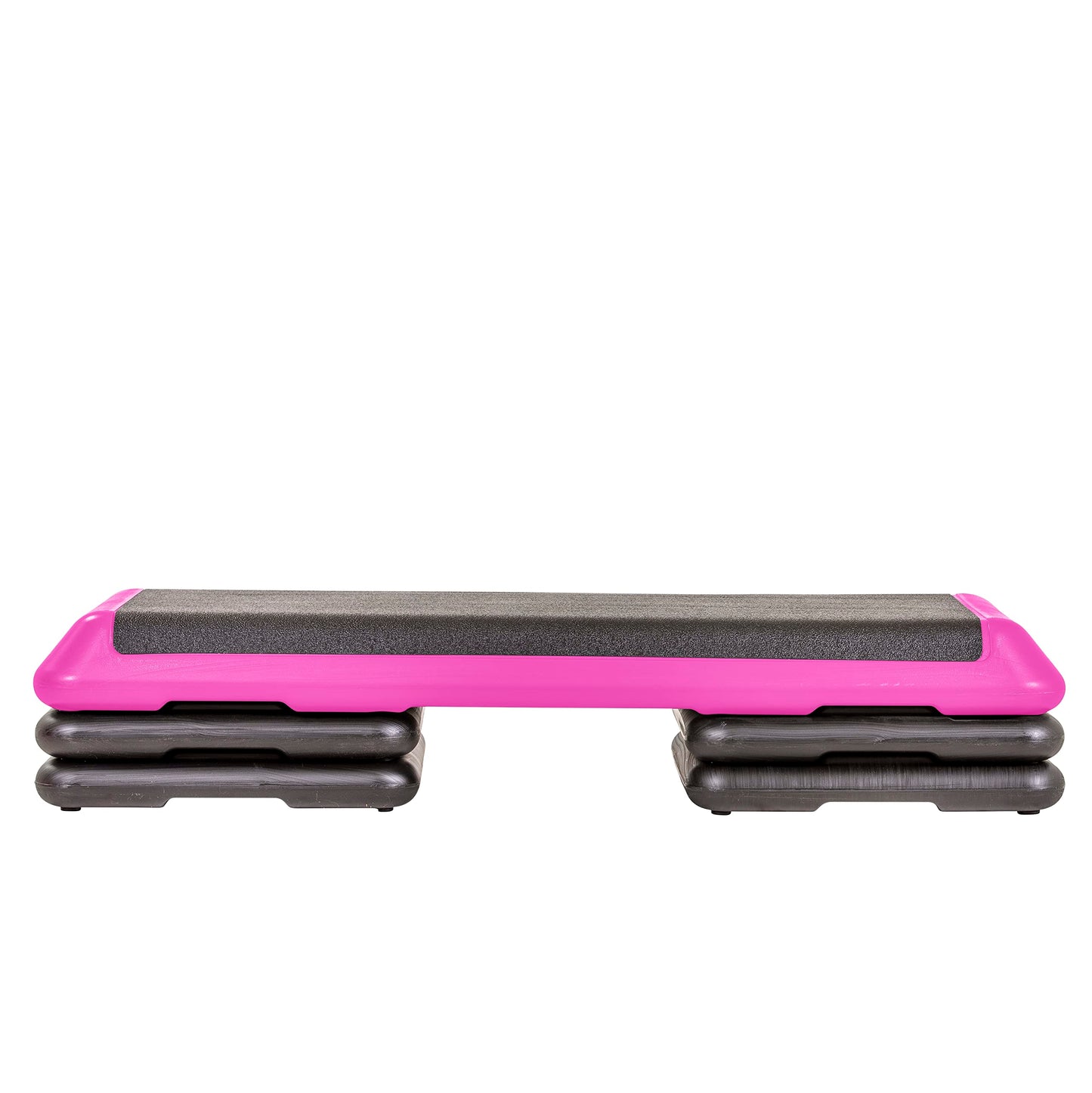 The Step Freestyle Grey Aerobic Platform, Health Club Size Steppers for Exercise