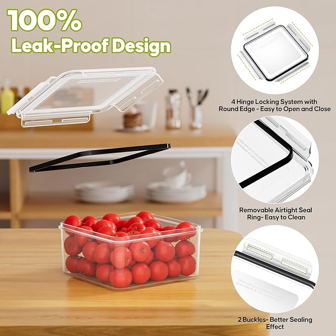 42 PCS Food Storage Containers