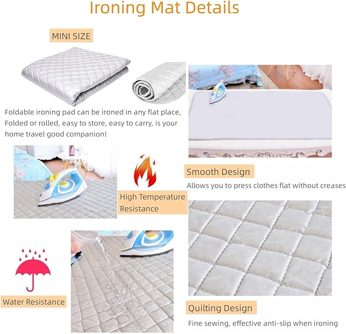 Ironing Mat Blanket Ironing Board Replacement, Iron Board Alternative Cover
