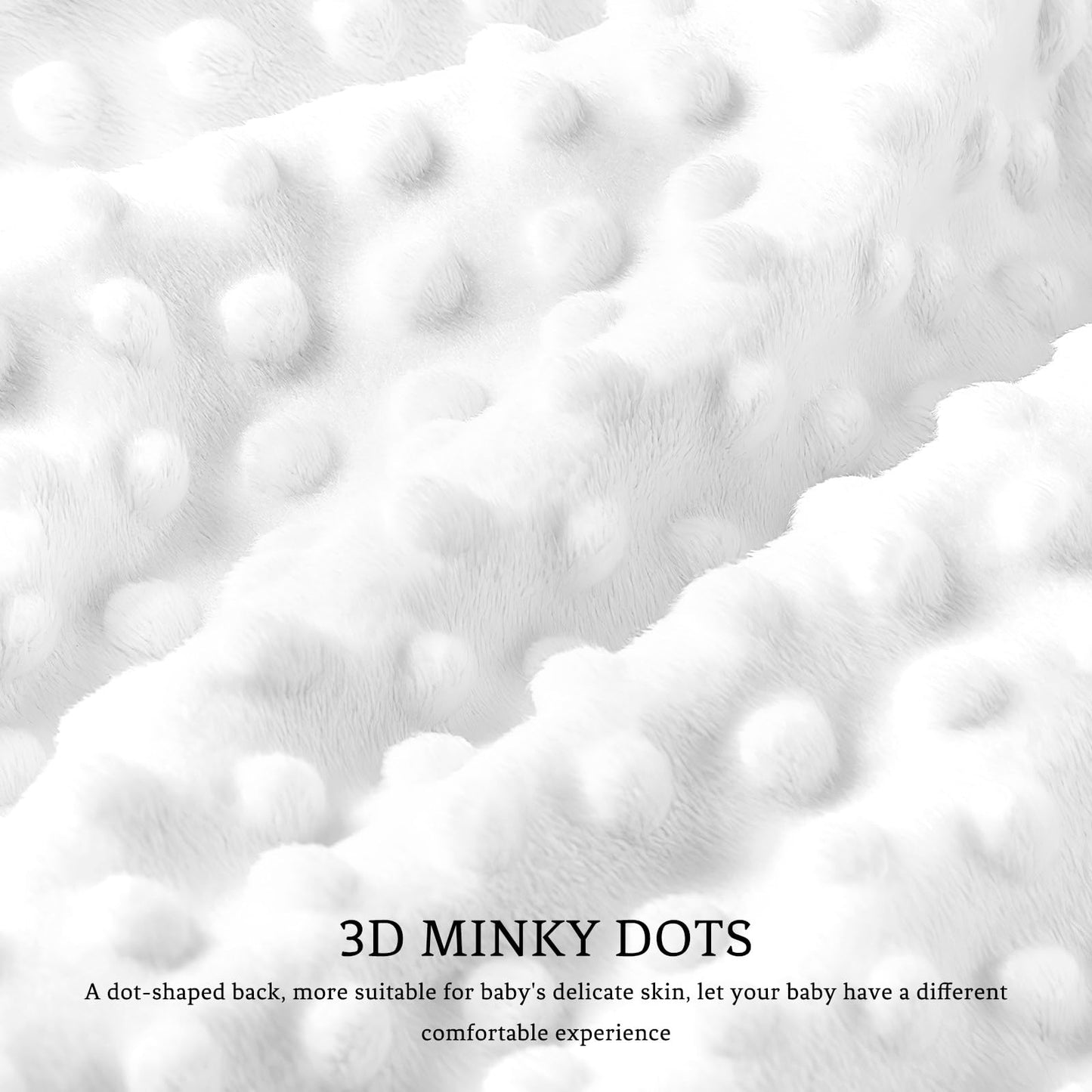 DILIMI Baby Blanket, Soft Warm Newborn Toddler Minky Plush Dot Blanket for Girl and Boy Unisex (40×30 in), Colorful Checkered