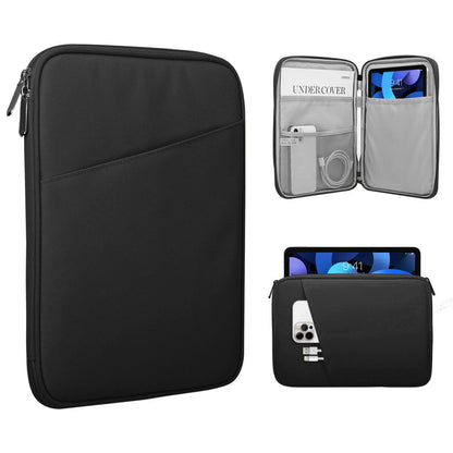 TiMOVO 9-11" Tablet Sleeve for iPad 11-inch A16 2025, iPad 10.9"/10.2", Galaxy Tab A9 Plus 11", Protective Bag with Pocket, Black