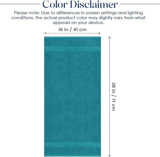 DAN RIVER 6-Pack Premium Hand Towels