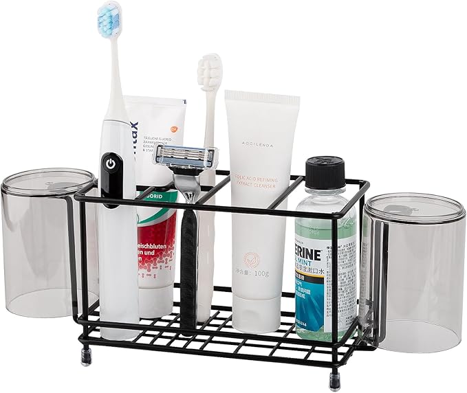 Carbon Steel Toothbrush Holders