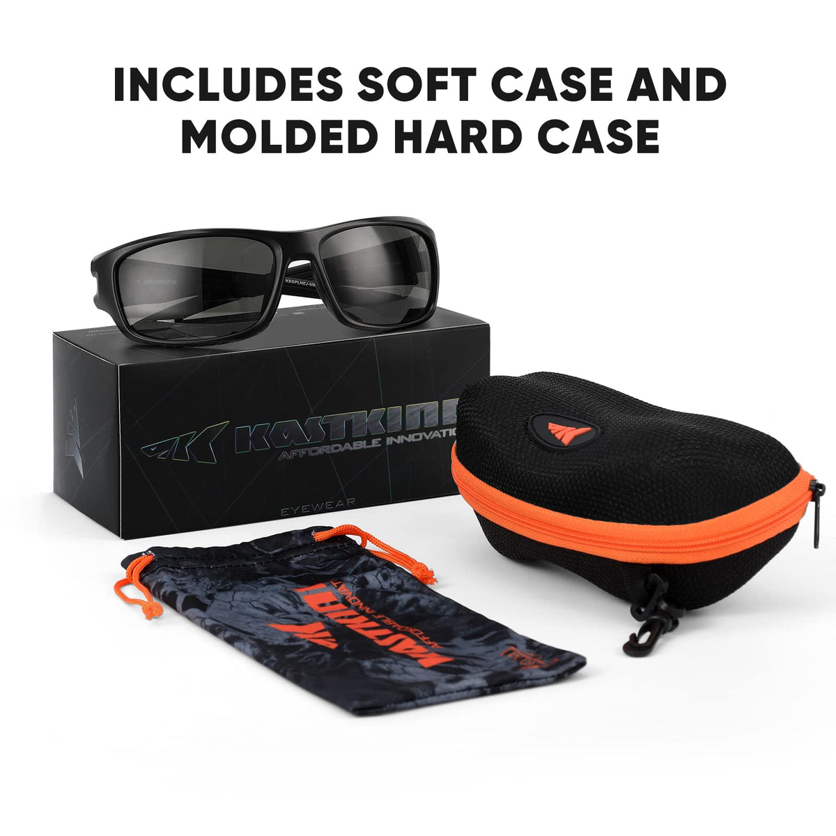 KastKing Ellijay Bifocal Polarized Sunglasses, Bi-Focal x1.5 x2.0 x2.5 Magnifications, Wrap Sport Reader Sunglasses
