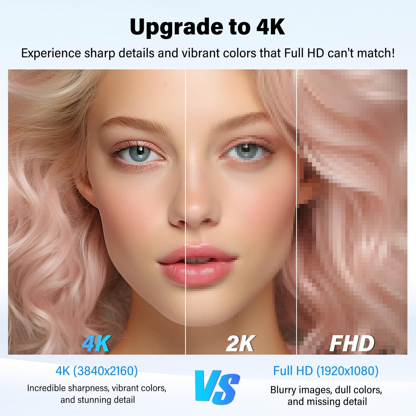 InnoView 23.8" Large Portable Monitor, FHD 144HZ 100% SRGB IPS USB-C HDMI Work Home Gaming Second Monitor 1080P W/180°Adjustable Stand for Laptop, MacBook, Phones