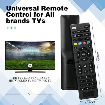 Saysurey 20 Pack TV Remote Universal Replacement Compatible with All Smart TV LED LCD HDTV 3D Series for Motel Hotel Nursing Home