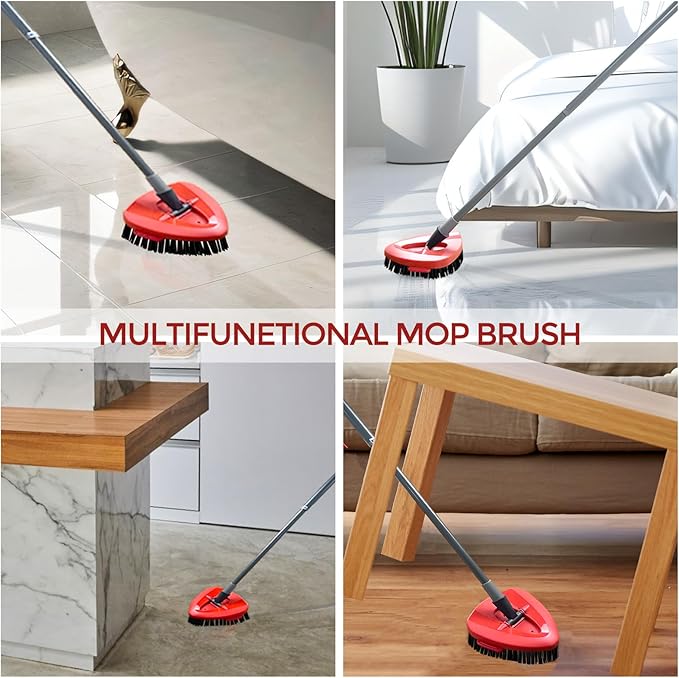 Scrub Brush, 2 Pack Spin Scrub Brush Replacement Head, Stiff Bristle Cleaning
