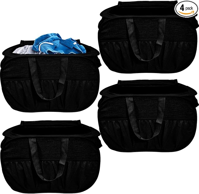 4 Pack Collapsible Laundry Baskets