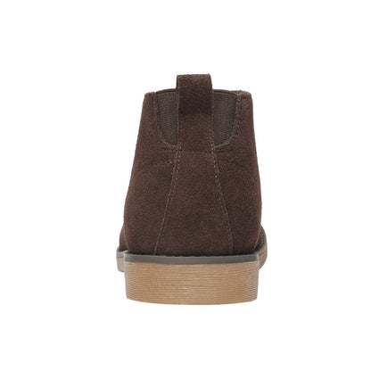 Bruno Marc Men's Chukka Suede Leather Chukka Desert Oxford Ankle Boots,Size 9.5,DARK/BROWN,CHUKKA