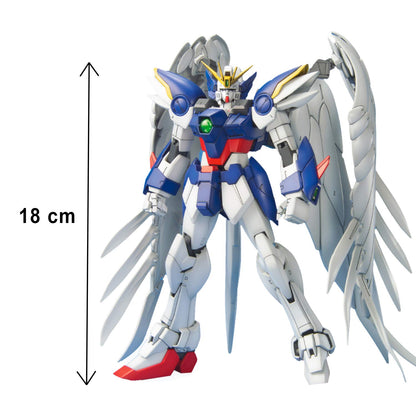 Bandai Model Kit GUNDAM - MG Wing Gundam Zero Custom 1/100 - Model Kit, Multicolor, 129454