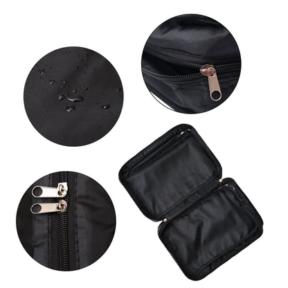 Shonpy All-Purpose Household Travel Organizer Accessory Toiletry Cosmetics Makeup Hanging Shaving kit Bag-Black