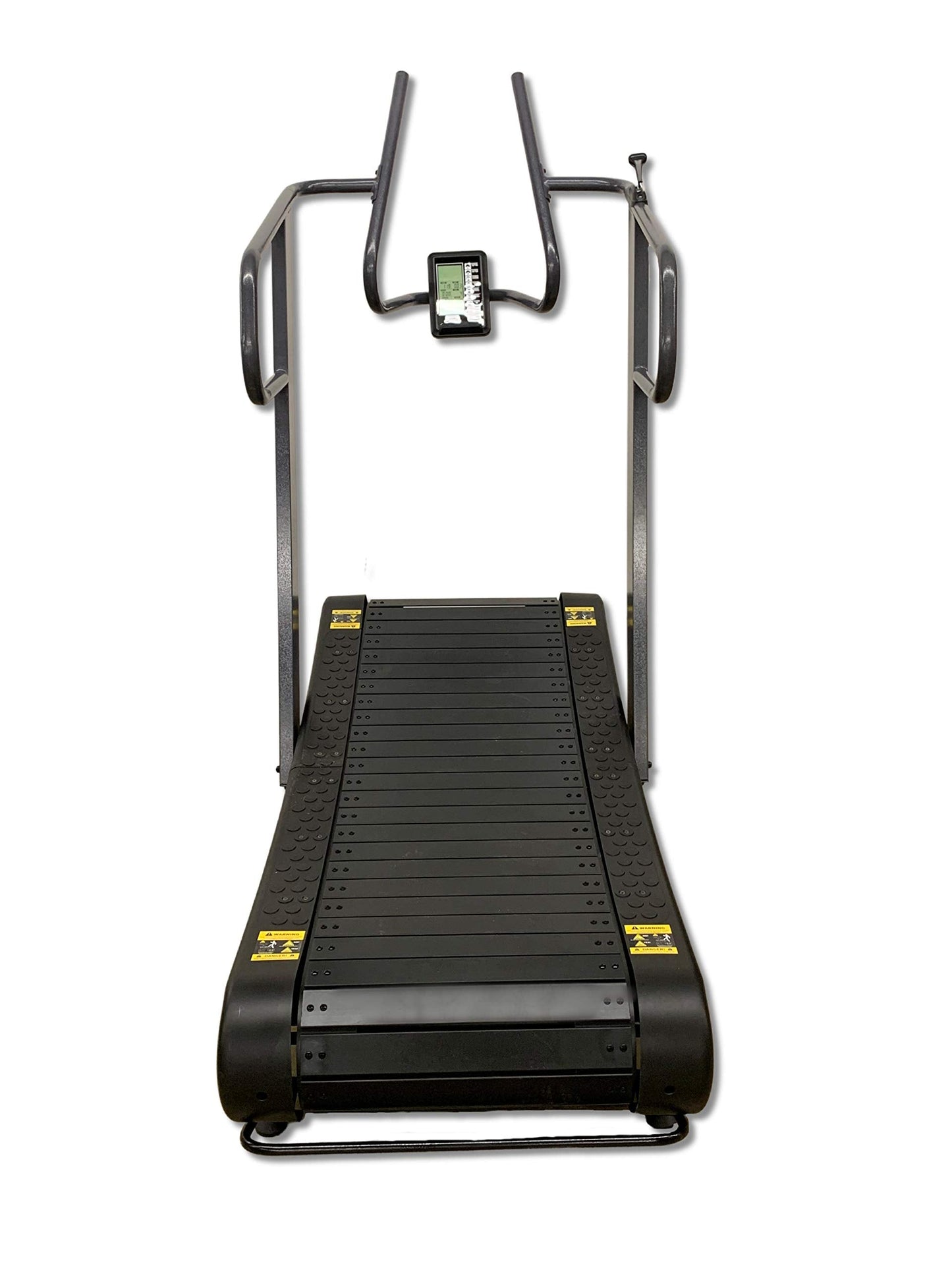 SB Fitness Equipment CT400 Self Generated Curved Commercial Exercise Workout Treadmill with 3 Resistance Levels and Front Digital Display