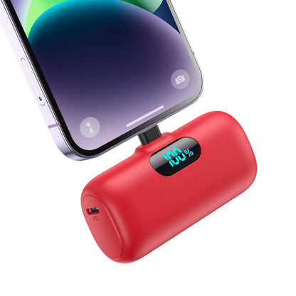 Small Portable Charger for iPhone,Upgraded 5000mAh PD Fast Charging Power Bank,Mini Battery Pack Backup Charger Compatible with iPhone 14/14 Pro Max/13/13 Pro/12 Pro/11/XS/XR/X/8/7/6 etc-Black