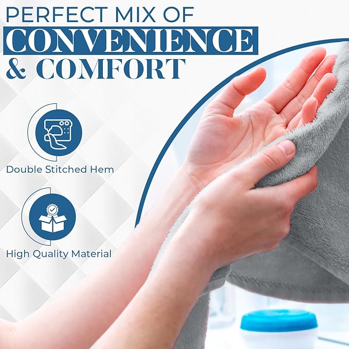 DAN RIVER 6-Pack Premium Hand Towels