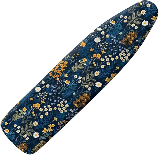 Retro Floral Print Ironing Board Cover Home Decor Accessories Iron Board Pad
