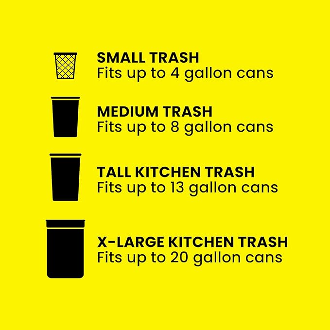 Glad ForceFlex MaxStrength Kitchen Trash Bags, 13 Gal, Fresh Clean Febreze