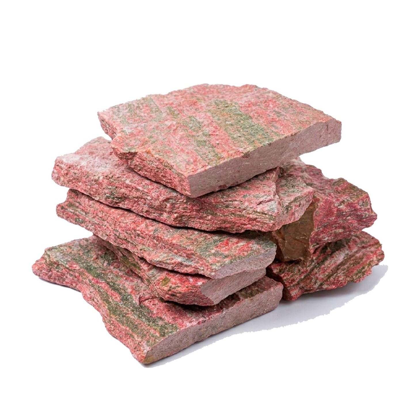 HAELFMRI 20 Lbs Natural Grey Slate Stones - Craggy Layered Rocks for Aquarium Hardscape & Iwagumi, PH Neutral Fish Tank Decor for Shrimp & Cichlids, Mixed Sizes 2-9 Inch for Terrarium