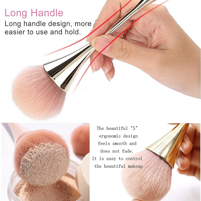 2Pcs Nail Dust Brush Acrylic Nail Brush Cleaner Nail Brushes