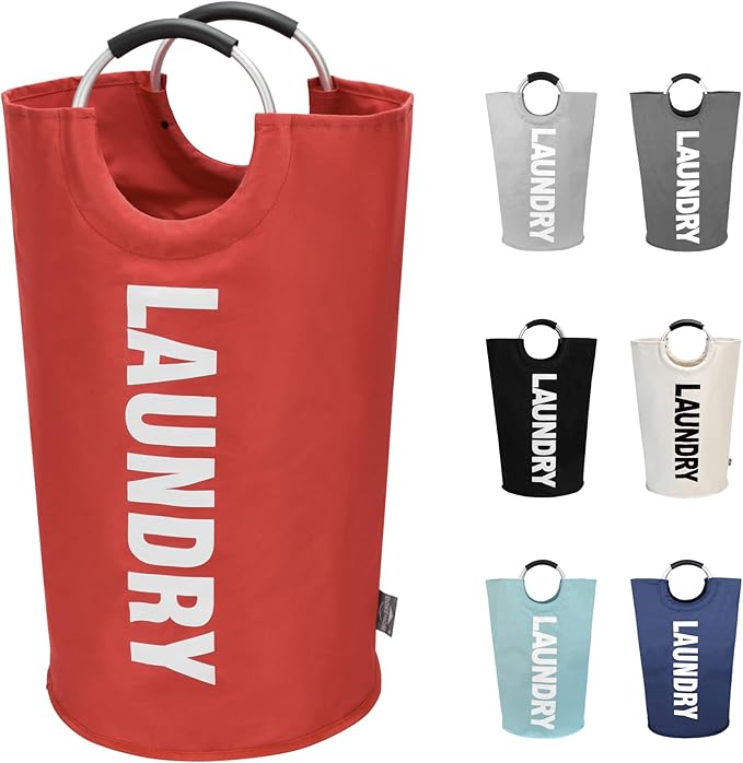 DOKEHOM 125L X-Large Collapsible Washing Laundry Basket Bag