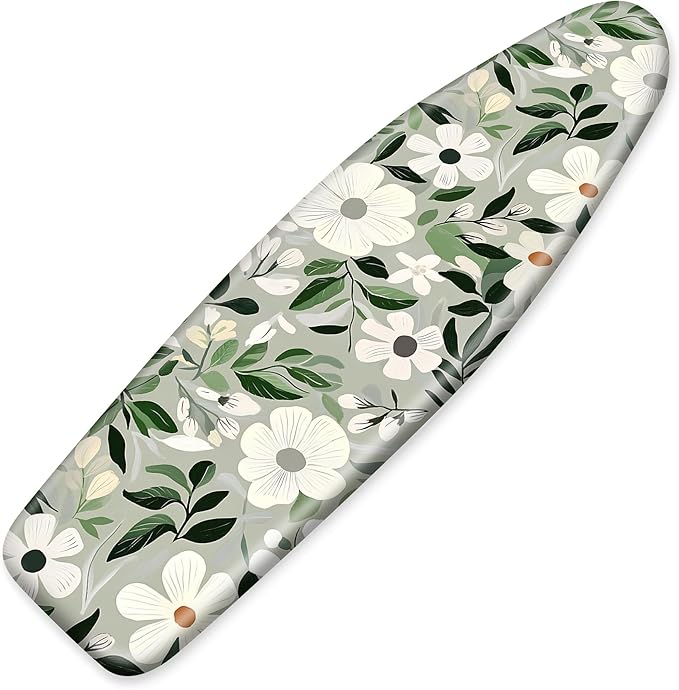 Floral Ironing Board Cover, Standard Size Cotton Iron Board Covers