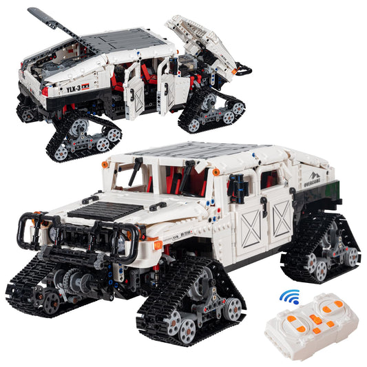 UNCLE BRICK Technic Off-Road Remote Control Car Building Blocks,1:8 MOC Remote Control Car Building Blocks,with Technic Motorize Set for Boys Age 8-12 Gift(3088pcs)