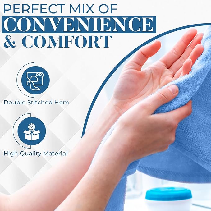 DAN RIVER 6-Pack Premium Hand Towels