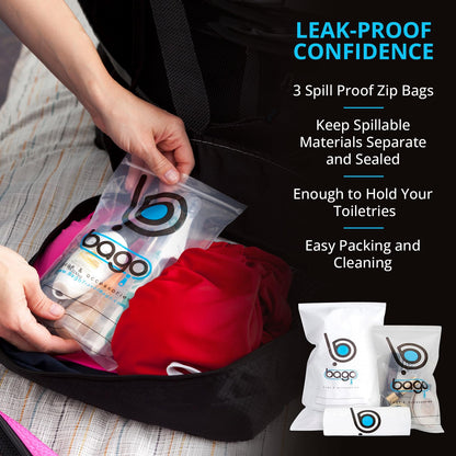 bago 8 Pcs Packing Cubes For Travel - 5 Packing Cube with 3 ZipLock Bags - Travel Cubes to Get Maximum Storage, Save Time & Effort to Pack - Happy Traveling (GreenRedPurpleYellow)