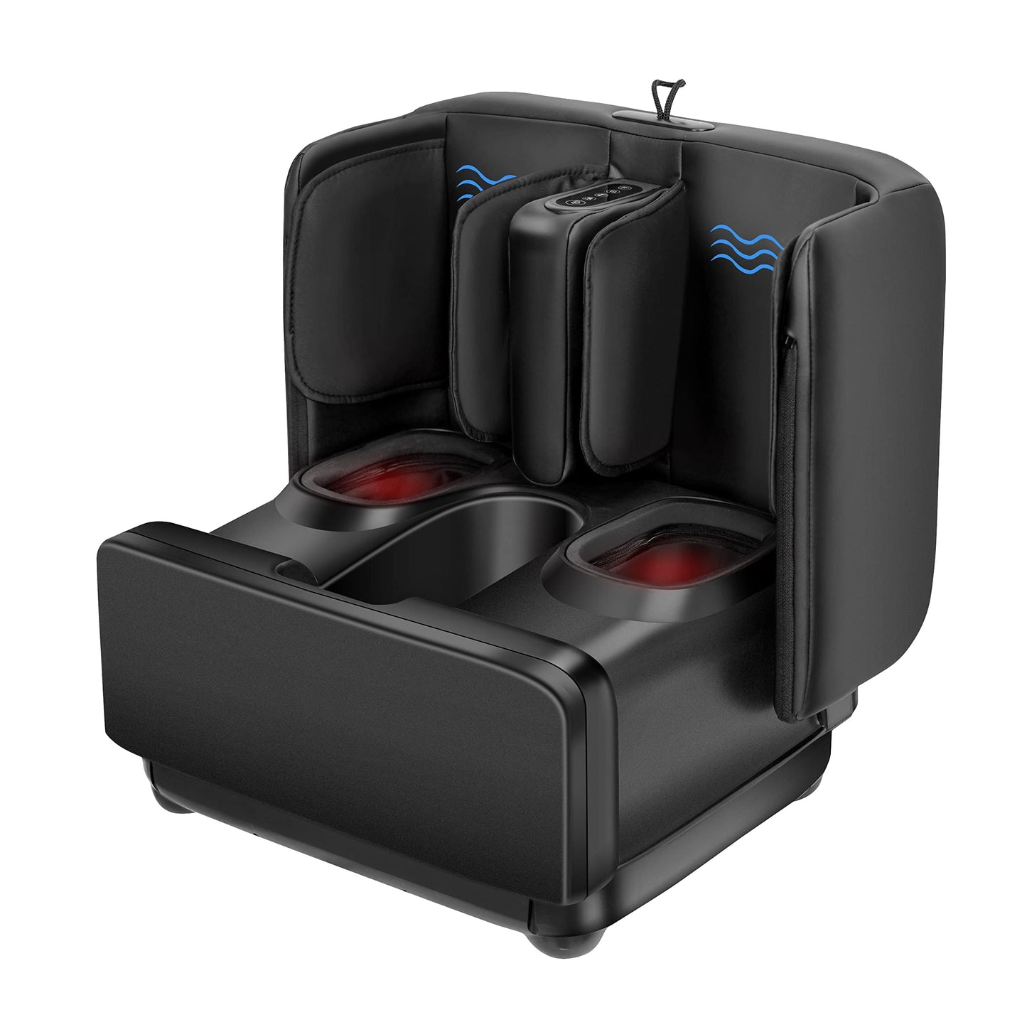COMFIER 2 in 1 FSA Foot Massager Machine,HSA Shiatsu Foot and Calf Massager with Heat,Kneading,Vibration,Compression Massagers for Feet Health,Plantar Fasclitis,Father‘s Day Gift for Dad