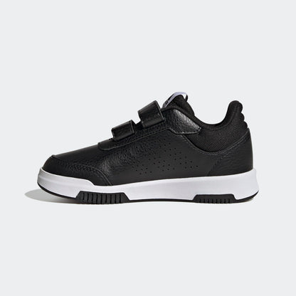 adidas Unisex Kids Tensaur Hook and Loop Shoes, Core Black / Cloud White / Core Black, 10.5 UK Child