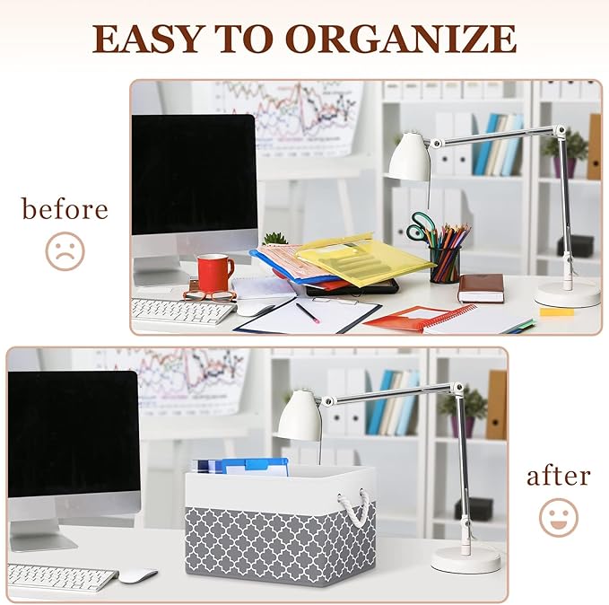 Fab totes Storage Bins, Foldable Storage Baskets