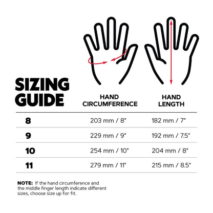 Oregon Chainsaw Gloves, 4 Way Stretch PPE Clothing, Pair of Professional Chainsaw Protective Gloves, Leather, Black – Large (Size 10) (‎295395)