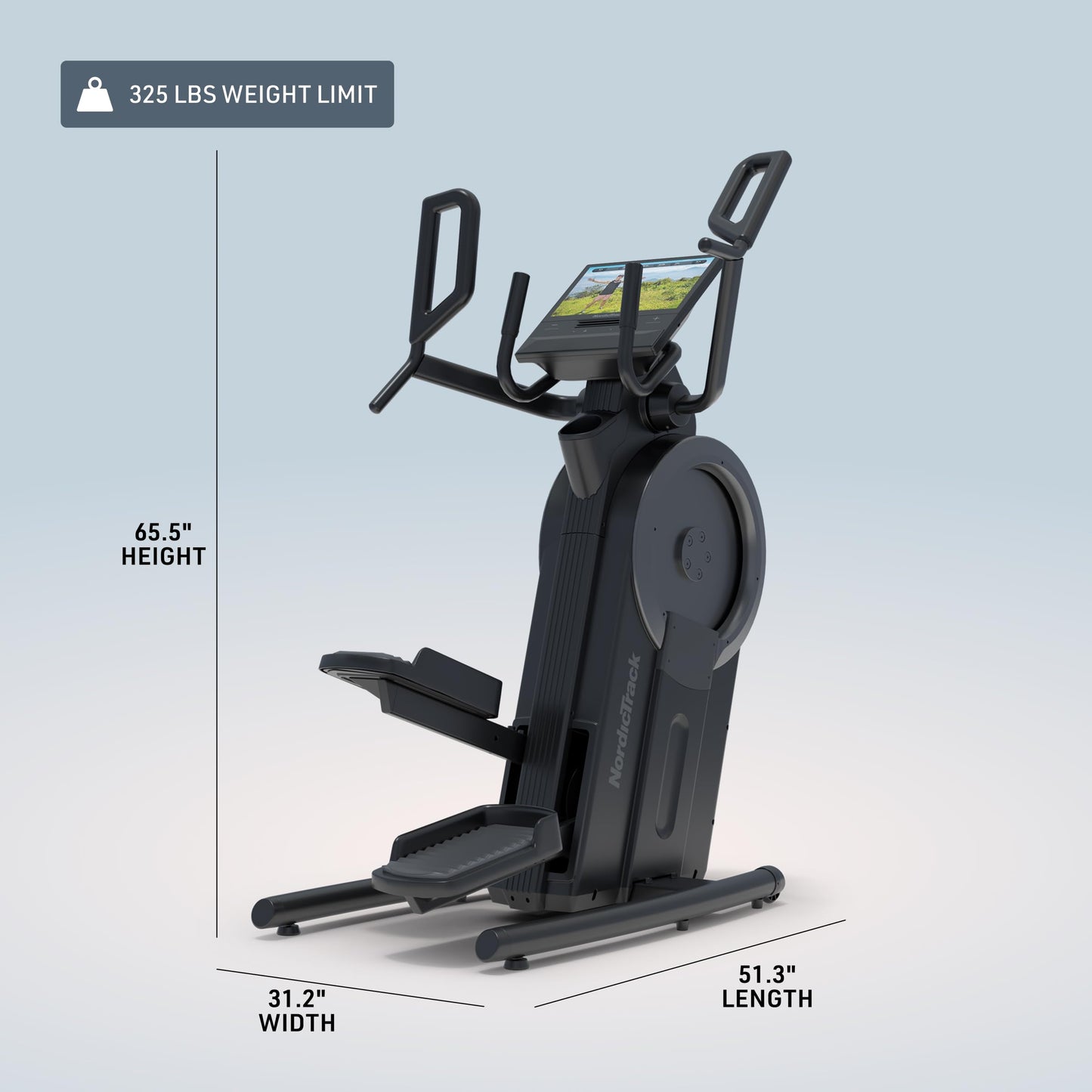 Step Climber XL with 16" HD Touchscreen, 22 Digital Resistance Levels + iFIT Pro Monthly Membership - 1 Month Included